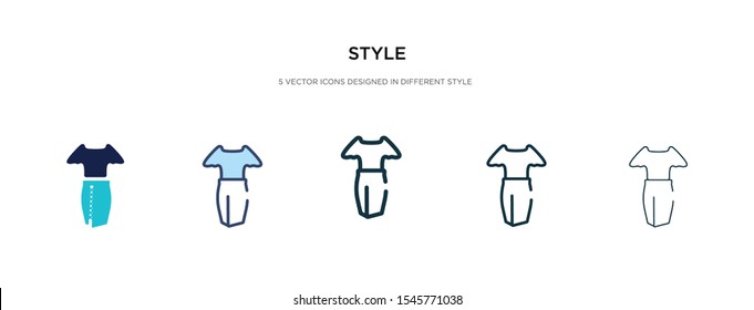 style icon in different style vector illustration. two colored and black style vector icons designed in filled, outline, line and stroke can be used for web, mobile, ui