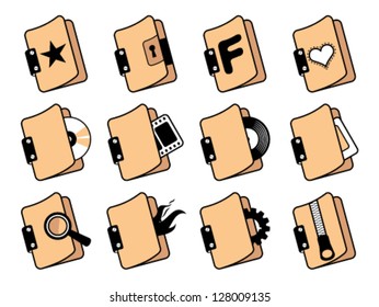 Style icons set for desktop.