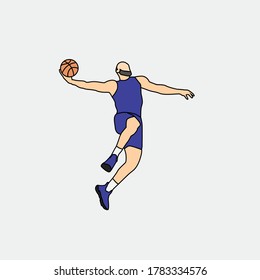 Style Of Inserting Pro Basketball Player