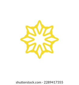 Style Luxury Idea Pattern Unique Colorful Abstract Mandala Logo Design Template Vector a42