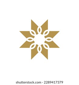 Style Luxury Idea Pattern Unique Colorful Abstract Mandala Logo Design Template Vector a31