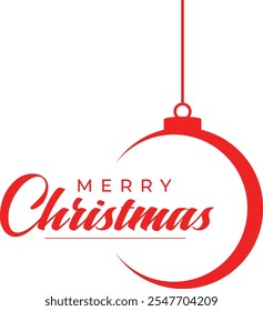 style merry christmas festival card