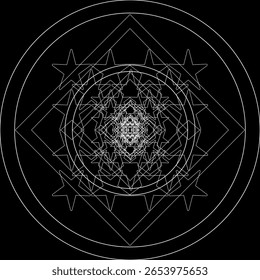 style, paper, deco, art, graph, graphic, modern, ornament, holiday, wrapping, element, artistic, elegant, geometric, repetition, god, geometry, monochrome, ask, grid, disorder, illustration, star, vec