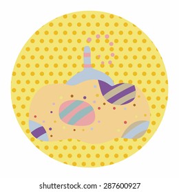 style pumpkin cartoon elements vector,eps