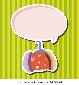 style pumpkin cartoon elements vector,eps
