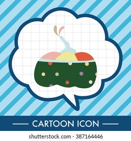 style pumpkin cartoon elements vector,eps