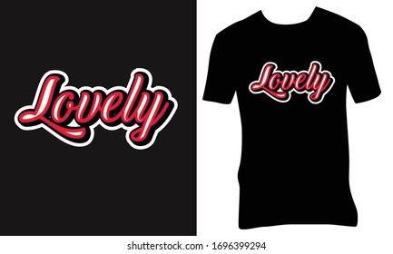 style romantic Tshirt design vector 
