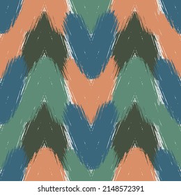 Style Seamless Knitted Melange Pattern. Abstract ornamental background in form of a knitted fabric. 