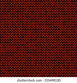 Style Seamless Knitted Melange Pattern. Colorful Vector Illustration