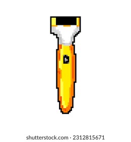 vectores retro de arte de píxeles de juego eléctrico de afeitador de estilos. afeitador de estilo bit eléctrico. ilustración vintage antigua