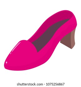 Style shoe icon. Isometric illustration of style shoe vector icon for web