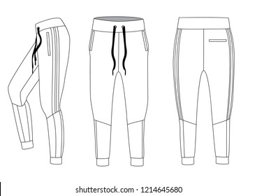 Style Sport Pants, Vector