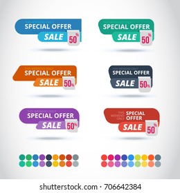 Style Sticker and Banner Template
