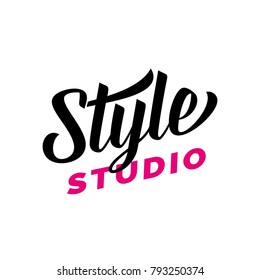 Style Studio Lettering for Logo Designs