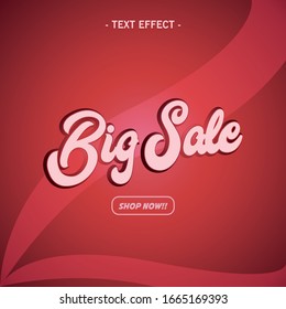 texto estilo efecto gran venta