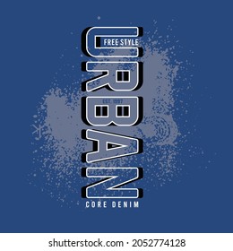 style urban design t shirt typography vector illustration for ready print