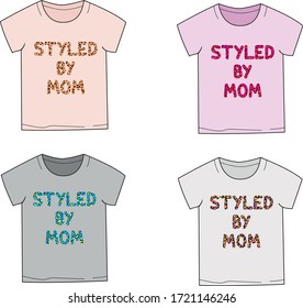 styled by mom toddler children tshirt tee