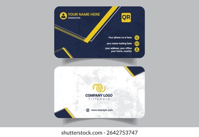 Styling Business Card Design For Corporate