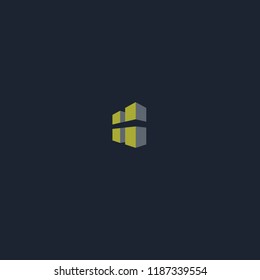 Styling the letter H cubes