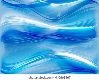 styling water blue abstract background with waves.