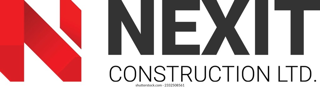 Stylised Construction brand logo design