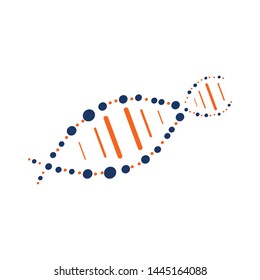 An stylised illustration of a DNA sequence
