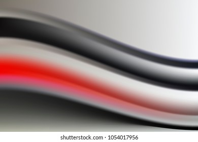 Stylish abstract background with flowing lines. Vector illustration, eps 10.