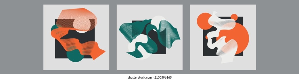 Stylish abstract background. Minimalistic abstract illustration