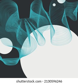 Stylish abstract background. Minimalistic abstract illustration