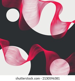 Stilvoller abstrakter Hintergrund. Minimalistische abstrakte Illustration