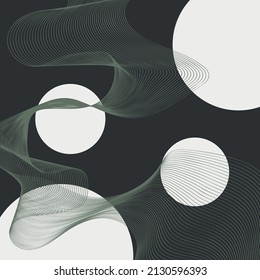 Stylish abstract background. Minimalistic abstract illustration