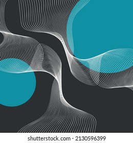 Stylish abstract background. Minimalistic abstract illustration