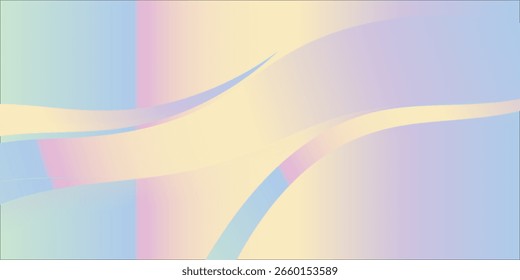 Stylish abstract background with smooth flowing wave shapes in gradient olive green tones. Ideal for natural, 