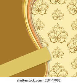 Stylish abstract background. Vector illustration