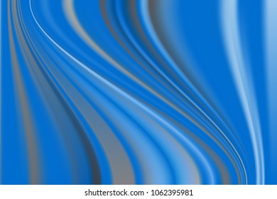 Stylish abstract blue background with flowing lines. Vector illustration, eps 10.