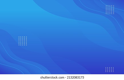 fondo vectorial de onda azul abstracto elegante