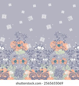 Stylish abstract border design featuring intricate patterns, geometric shapes, and bold lines, enhanced with vibrant colors and subtle gradients for modern aesthetics.