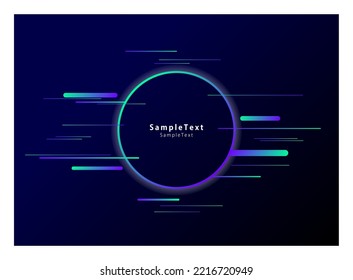 Stylish abstract design background material