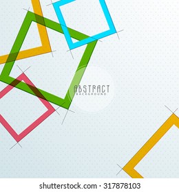 Stylish Abstract design on glossy background.