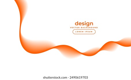 telón de fondo elegante y abstracto de las líneas fluidas para el Vector de la presentación del negocio