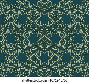 Stylish abstract geometric ornament. Beautiful seamless vector pattern. for Card, print, kerchief design, napkin