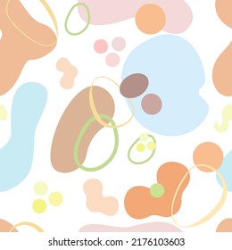 Stylish abstract geometric vector pattern