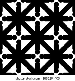 Stylish abstract pattern with black pattern design modern for concept design