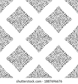 Stylish abstract pattern with black pattern design modern for concept design