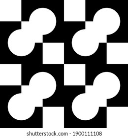 Stylish abstract pattern with black pattern design modern for concept design.