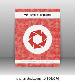 Stylish Abstract Pattern Flier Design
