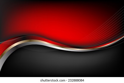 Stylish abstract red background. Vector. Clip-art