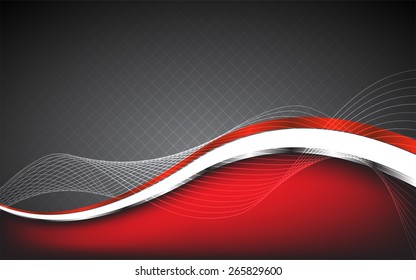 Stylish abstract red background. Vector Illustration. Clip-art