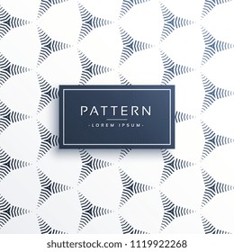 stylish abstract shape pattern design