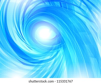 Stylish abstract wave flow on soft background